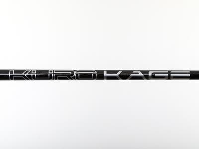 Used W/ Adapter Mitsubishi Rayon Kuro Kage Black TiNi Fairway Shaft Regular 42.25in