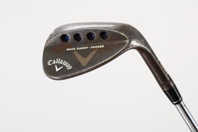 Callaway Mack Daddy Forged Chrome Wedge Lob LW 58° 8 Deg Bounce R Grind Dynamic Gold Tour Issue S200 Steel Stiff Right Handed 34.75in