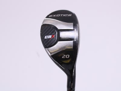 Tour Edge Exotics CBX Hybrid 3 Hybrid 20° Project X HZRDUS Red 85 6.0 Graphite Stiff Right Handed 40.0in