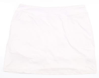New Womens Footjoy Performance Knit Skort X-Large XL White MSRP $85 23459