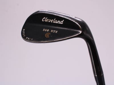 Cleveland 588 RTX Black Pearl Wedge Sand SW 54° 8 Deg Bounce Stock Steel Shaft Steel Regular Right Handed 36.5in