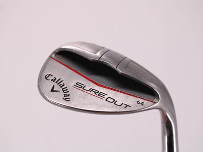 Callaway Sure Out Wedge Lob LW 64° FST KBS Tour 90 Steel Wedge Flex Right Handed 34.5in