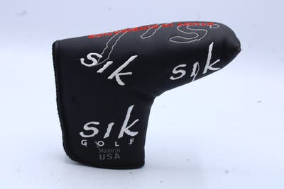 Sik Blade/Mid-Mallet Putter Headcover Black