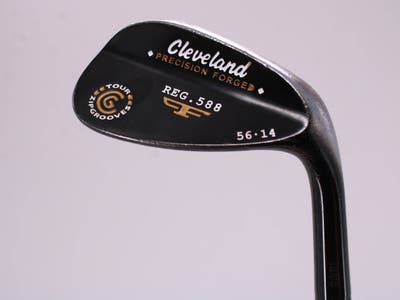 Cleveland 2012 588 Black Pearl Wedge Sand SW 56° 14 Deg Bounce True Temper Tour Concept Steel Wedge Flex Right Handed 35.75in
