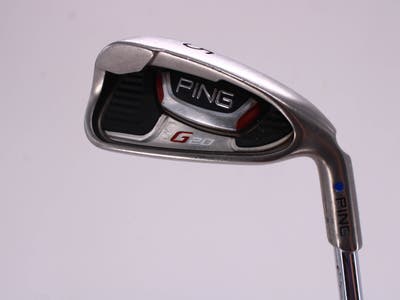 Ping G20 Single Iron 5 Iron Ping CFS Steel Stiff Right Handed Blue Dot 38.5in