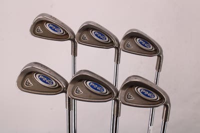 Ping i5 Iron Set 5-PW Ping AWT Steel Stiff Right Handed Black Dot 37.75in