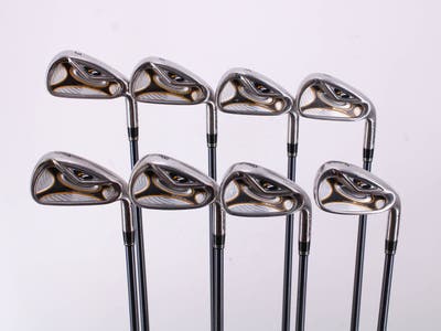 TaylorMade R7 Iron Set 3-PW TM Reax 65 Graphite Stiff Right Handed 39.25in