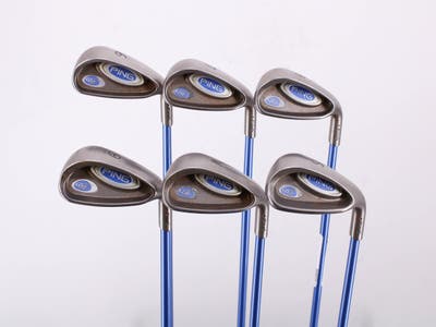 Ping G5 Ladies Iron Set 6-PW SW Ping ULT 50I Ladies Graphite Ladies Right Handed Red dot 36.5in