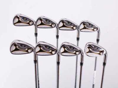 TaylorMade R7 Iron Set 3-PW SW TM T-Step 90 Steel Stiff Right Handed 38.75in