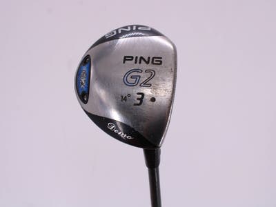 Ping G2 Fairway Wood 3 Wood 3W 14° Ping TFC 100F Graphite Stiff Right Handed 43.5in