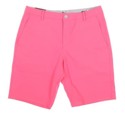 New Mens Puma Jackpot Shorts 32 Sunset Pink MSRP $65