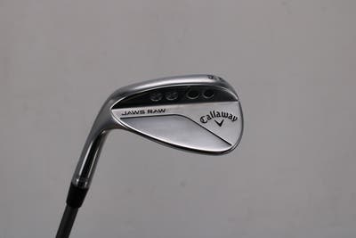 Mint Callaway Jaws Raw Chrome Wedge Sand SW 54° 12 Deg Bounce W Grind Project X Catalyst 50 Graphite Wedge Flex Left Handed 35.25in