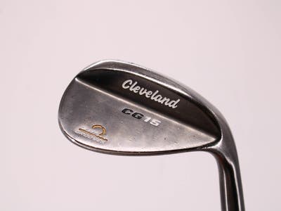 Cleveland CG15 Black Pearl Wedge Sand SW 54° 14 Deg Bounce Cleveland Traction Wedge Steel Wedge Flex Right Handed 35.5in