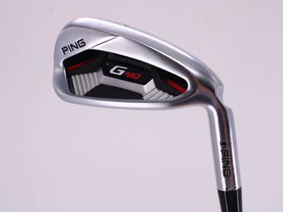 Ping G410 Single Iron 7 Iron Ping AWT Steel Stiff Right Handed Black Dot 37.25in