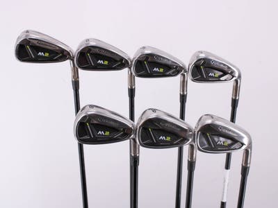 TaylorMade 2019 M2 Iron Set 4-PW Fujikura ATMOS 5 Red Graphite Regular Right Handed 38.75in