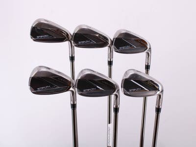 Mint TaylorMade Stealth Iron Set 6-PW GW UST Mamiya Recoil ESX 460 F3 Graphite Regular Right Handed 37.75in