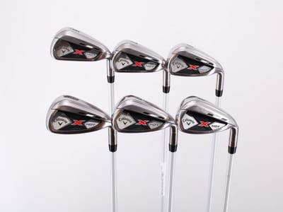 Callaway 2013 X Hot Iron Set 6-PW GW Callaway X Hot Graphite Graphite Regular Right Handed +1 Degree Upright 38.25in