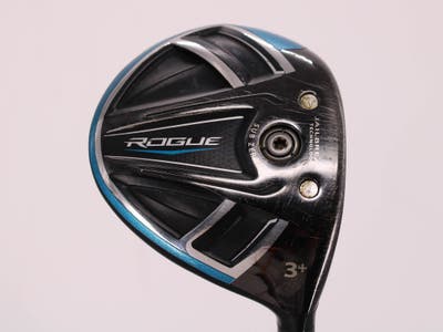 Callaway Rogue Sub Zero Fairway Wood 3+ Wood 13.5° Project X HZRDUS Yellow 76 6.0 Graphite Stiff Right Handed 42.75in