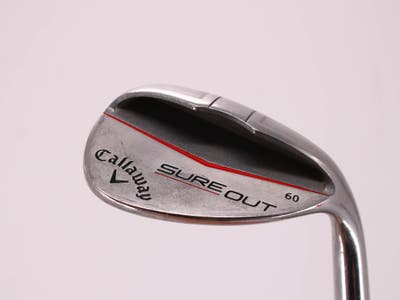 Callaway Sure Out Wedge Lob LW 60° FST KBS Tour 90 Steel Wedge Flex Right Handed 34.75in