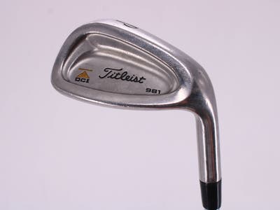 Titleist DCI 981 Single Iron Pitching Wedge PW True Temper Dynamic Gold R300 Steel Regular Right Handed 34.75in