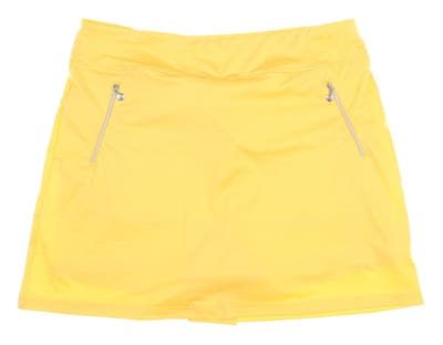 New Womens Daily Sports Madge Skort X-Large XL Butter Yellow MSRP $110