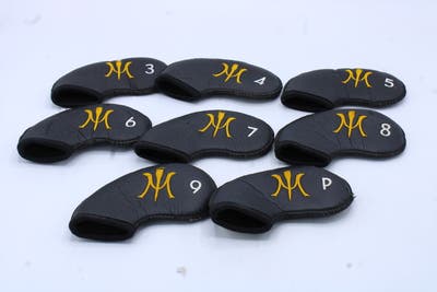 Miura Iron Headcovers 3-PW Black/Yellow