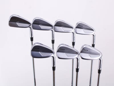Ping i525 Iron Set 4-PW True Temper Elevate MPH 95 Steel Stiff Right Handed Black Dot 38.5in