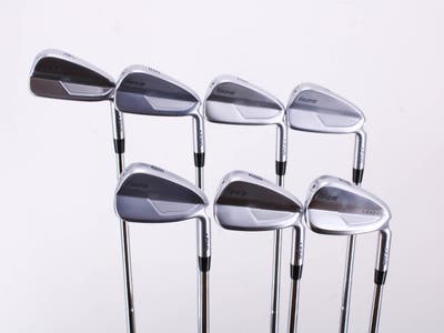 Ping i525 Iron Set 4-PW True Temper Dynamic Gold 120 Steel X-Stiff Right Handed Blue Dot 38.5in