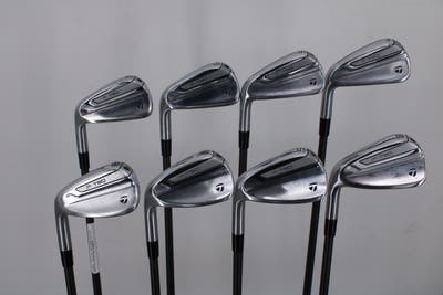 TaylorMade P-790 Iron Set 4-PW UST Mamiya Recoil 760 ES Graphite Stiff Left Handed 38.0in