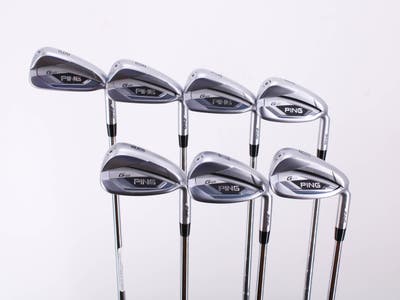 Ping G425 Iron Set 5-PW GW KBS Tour 130 Steel X-Stiff Right Handed White Dot 38.5in