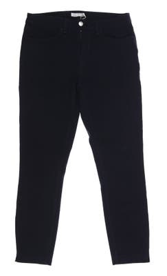 New Womens Peter Millar Golf Pants 6 Black MSRP $129
