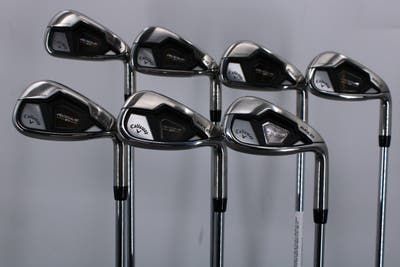 Mint Callaway Rogue ST Max OS Iron Set 5-PW GW True Temper Elevate MPH 85 Steel Regular Right Handed 37.0in