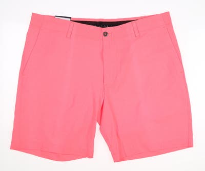 New Mens Under Armour Golf Shorts 40 Pink MSRP $70