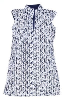 New Womens San Soleil Sleeveless Golf Dress Large L Navy Blue MSRP $139