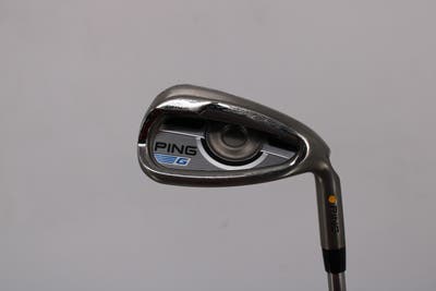 Ping 2016 G Single Iron Pitching Wedge PW True Temper Dynamic Gold S300 Steel Stiff Right Handed Yellow Dot 36.25in