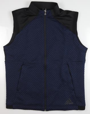 New Mens Adidas COLD.RDY Vest Large L Navy Blue MSRP $90