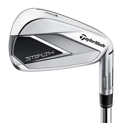 New TaylorMade Stealth Iron Set 5-PW GW FST KBS MAX 85 Steel Stiff Right Handed 38.0in