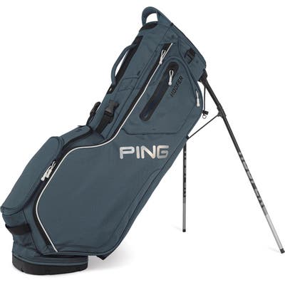 Brand New 10.0 Ping 2022 Hoofer Slate/White/Silver Stand Bag