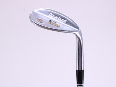 Cleveland CG15 Satin Chrome Wedge Lob LW 60° 12 Deg Bounce Cleveland Traction Wedge Steel Wedge Flex Right Handed 35.25in