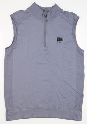 New W/ Logo Mens Level Wear Coastline Vest X-Large XL Pebble MSRP $70