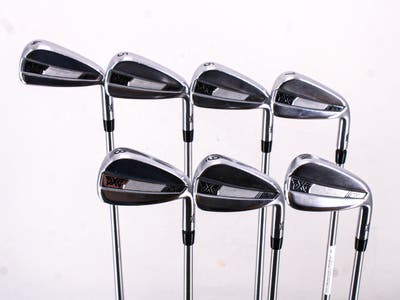 PXG 0211 XCOR2 Chrome Iron Set 4-PW FST KBS Tour C-Taper Lite 110 Steel Stiff Right Handed 39.0in