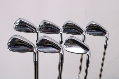 Cobra King F7 One Length Iron Set 5-PW GW UST Mamiya Recoil 660 F3 Graphite Regular Right Handed 38.5in