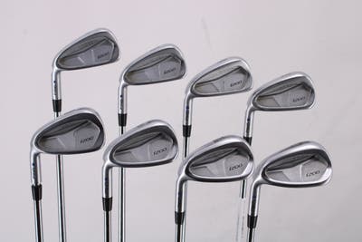 Ping i200 Iron Set 4-GW Project X Rifle 6.0 Steel Stiff Left Handed Blue Dot 38.25in