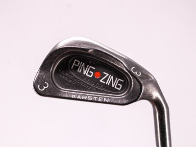 Ping Zing Single Iron 3 Iron Ping Karsten 101 By Aldila Graphite Stiff Right Handed Orange Dot 39.25in