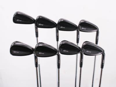 Ping G710 Iron Set 5-PW GW SW Ping AWT Steel Regular Right Handed Blue Dot 38.0in