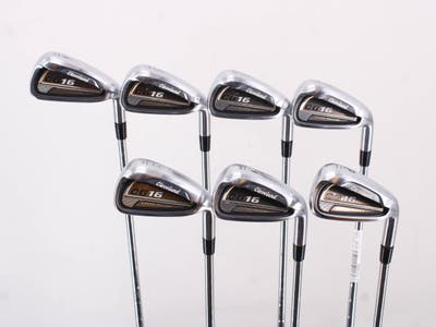 Cleveland CG16 Satin Chrome Iron Set 4-PW Cleveland Traction 85 Steel Steel Regular Right Handed 37.5in
