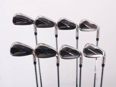 TaylorMade Stealth Iron Set 4-PW GW FST KBS MAX 85 MT Steel Stiff Right Handed 38.0in