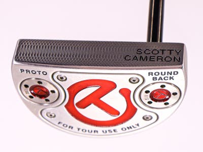 Scotty Cameron Tour Select Roundback SSS Putter Black Shaft Right Handed 34.0in Circle T COA