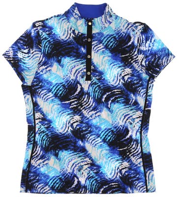 New Womens Tail Golf Polo Small S Multi MSRP $86