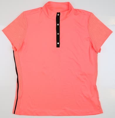 New Womens Tail Golf Polo Large L Pink MSRP $86